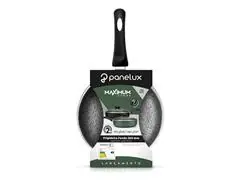 Frigideira Funda Alumínio 26Cm Antiaderente com Tampa de Vidro Preta - 2