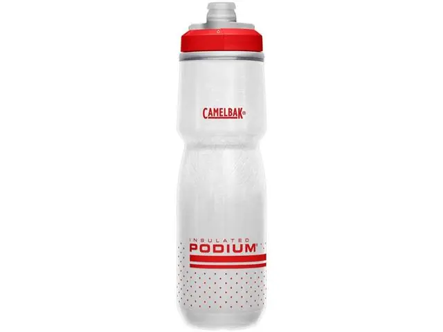 Garrafa CamelBak Podium Chill 710ml Fiery Red White