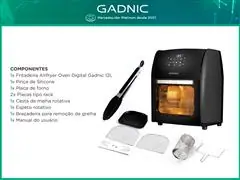 Fritadeira Airfryer Oven Digital Gadnic 12 Litros - 6