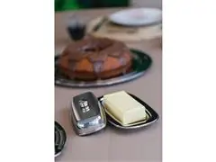 Manteigueira Tramontina Service Retangular em Aço Inox com Tampa - 1