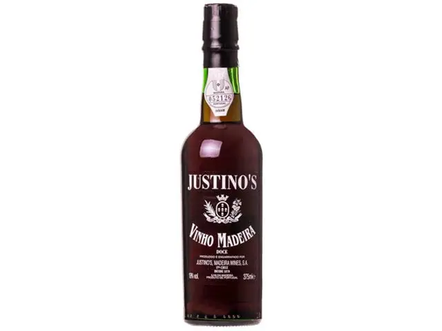 Vinho Português Justinos Madeira 3 Anos Doce 375ml