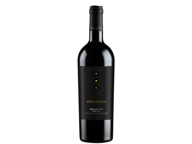 Vinho Tinto Italiano Luccarelli Primitivo Puglia IGP 750ML