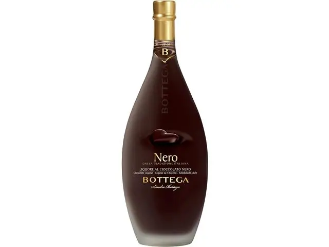 Licor Italiano Bottega Nero