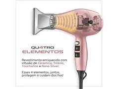 Secador de Cabelo By Juliette Mondial Golden Rose 2000W 110V SCP-JU-01 - 2