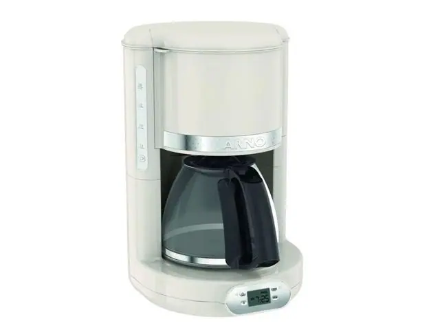 Cafeteira Arno Soleil SFCM com Jarra de 1,25L Corta Gotas Marfim 220V