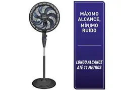 Ventilador de Coluna Arno VE70 X-treme 7 Preto e Azul 40CM 220V - 1