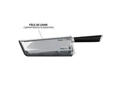 Faca Aço Inox Tefal Eversharp com Afiador - 6