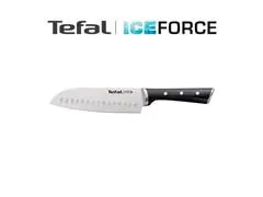 Faca Santoku Aço Inox Tefal Ice Force 18cm - 8