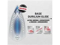 Ferro a Vapor Arno Ultragliss Plus FMY Base DuriliumAirglide Azul - 1