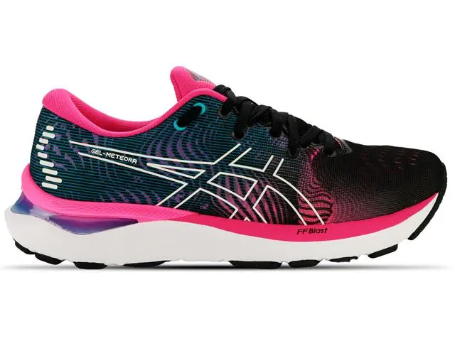 Tênis Asics Gel-Meteora Black/Pink Glo Fem