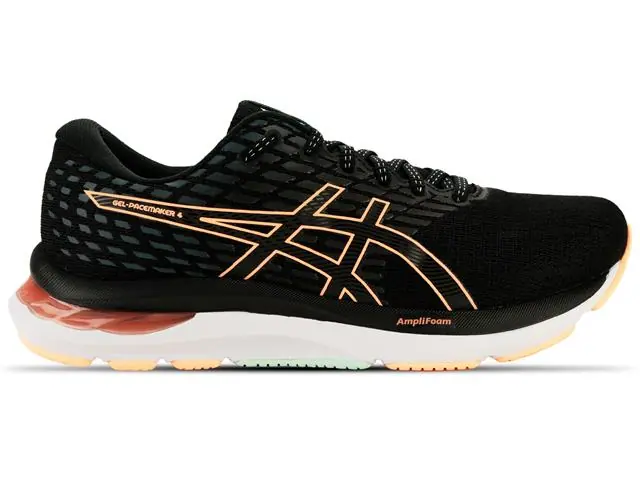 Tênis Asics Gel-Pacemaker 4 Black/Bright Sunstone Fem