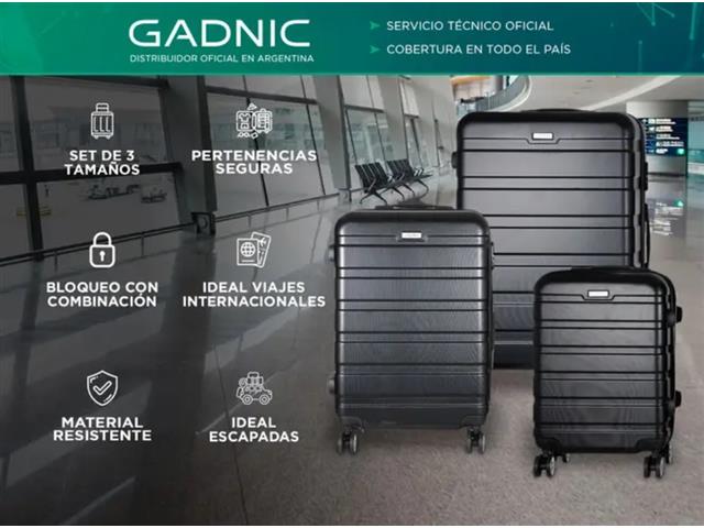 Set de Valijas GADNIC Alta Calidad