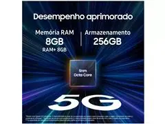 Smartphone Samsung Galaxy A25 5G 256GB 6.5" TriplaCâm 50+5+2MP Marinho - 4