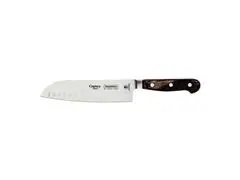 Faca Santoku Tramontina Century Wood em Inox e Cabo Castanho - 0