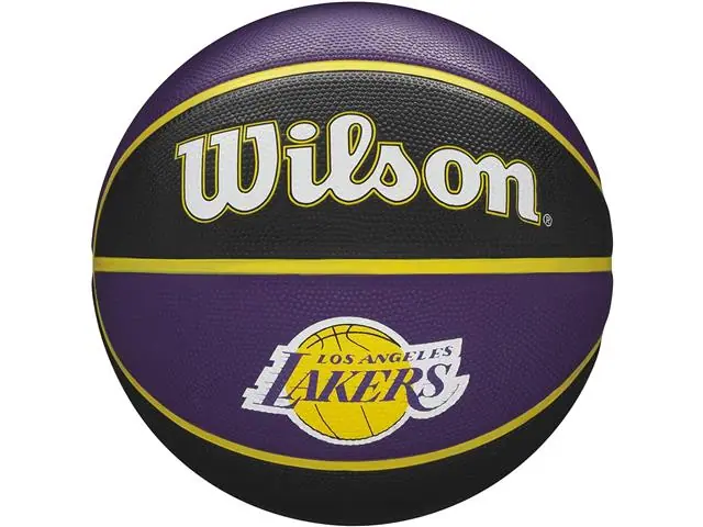 Bola de Basquete Wilson NBA Team Tribute Los Angeles Lakers 7