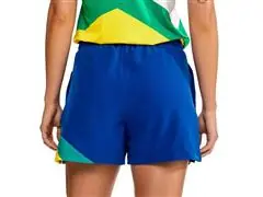 Shorts Feminino Treino Time Brasil Mormaii Azul - 3