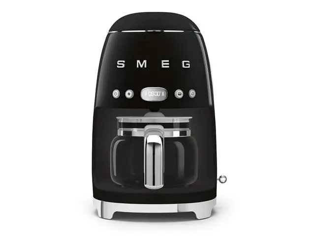 Máquina de Café de Filtro Smeg 1.4 Litros Preta 220V