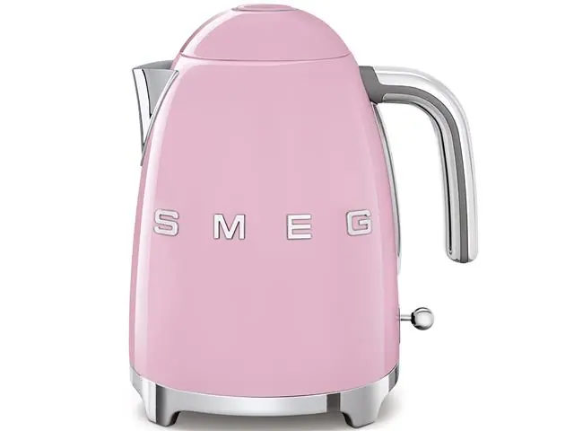 Chaleira Elétrica Smeg Anni 50 1,7 Litros KLF03 Rosa 220V