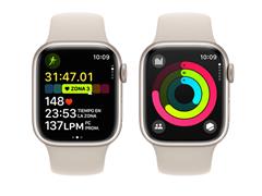 Apple Watch Series 9 GPS Aluminio de 41 mm Color Blanco Estelar - 4