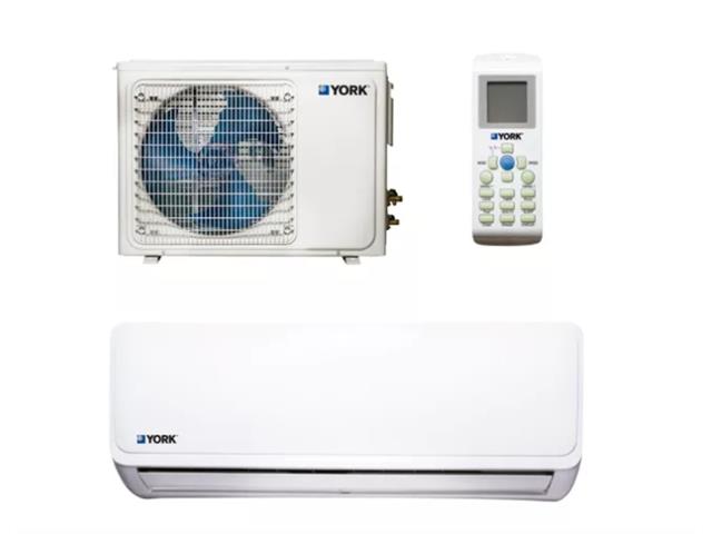 Minisplit Inverter YORK HighWall, 2 TR, YHJE24ZJ6AXBORX , Solo Frio , 