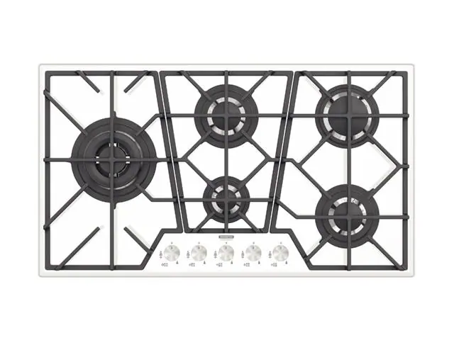 Cooktop a Gás Tramontina Design Collection Penta Glass Full 5 GG W 90