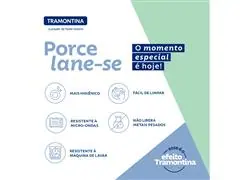 Kit Xícara e Pires de Expresso Tramontina Abstratta em Porcelana 12Pç - 2