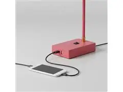 Luminária de mesa Ocanova USB A TUTTO Cor Rosa - 5