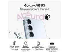 Smartphone Samsung Galaxy A55 5G 256GB 6.6"TriplaCâm 50+12+5MP Marinho - 4