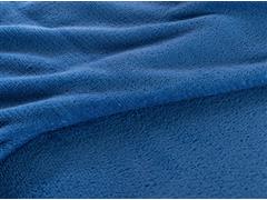 Frazada 1 Plaza Arredo 165 gr Coral Fleece Color Azul Francia - 2