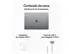 MacBook Air 15"Apple M3 CPU 8 GPU 10 núcleos 8GB RAM 256GB SSD Cinza - 8