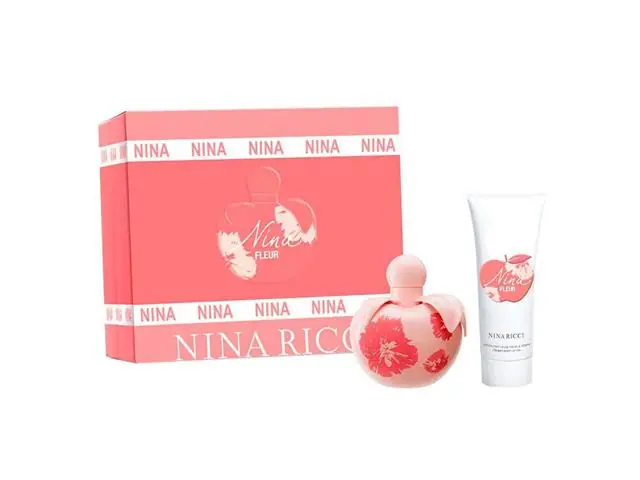 Kit Perfume Nina Ricci Nina Fleur EDT 80ML + Creme corporal 100ML