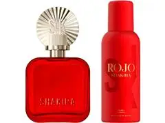 Kit Perfume Shakira Rojo Shakira Eau de Parfum 80ML +Desodorante 150ML - 1