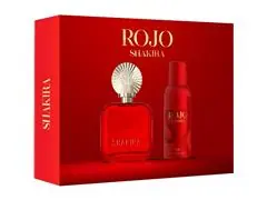 Kit Perfume Shakira Rojo Shakira Eau de Parfum 80ML +Desodorante 150ML - 2