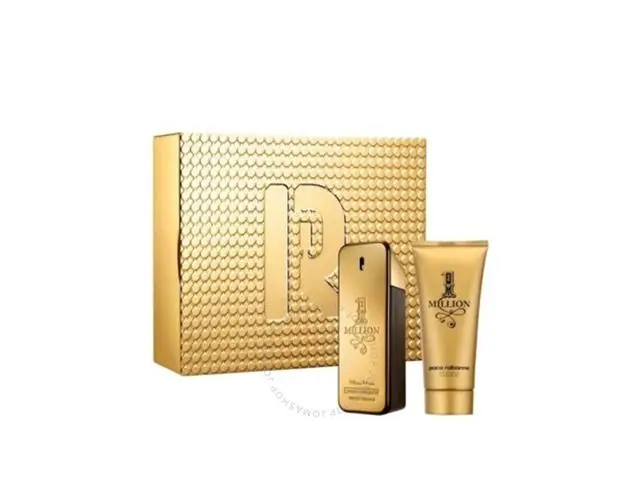 Kit Perfume Paco Rabanne 1 Million EDT 100ML + Gel de Banho 100ML