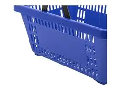 Cesta De Compras  Plastica 16 lt Az Lisa  d-100 - 2