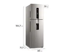 Geladeira Electrolux IW45S Frost Free Inverter 409L Inox - 1