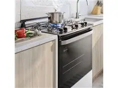 Fogão 5 bocas Electrolux FE5IB Efficient com Mesa Inox Branco Bivolt - 5