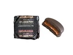 Caixas de Alfajores Havanna 70% Cacao com doce de leite 9 unidades - 1