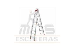 Escalera tipo Tijera 10 Pasos / 3.o Mts