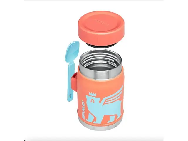 Pote Térmico Stanley com Garfolher Youth 414ML Grapefruit