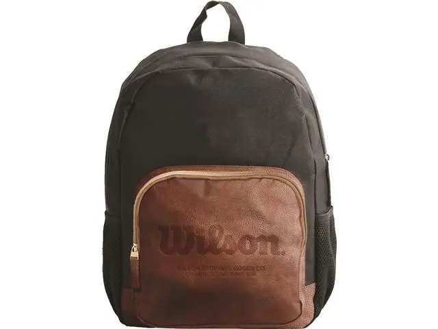 Mochila em Poliester Wilson Preta 65011096-BL