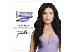 Secador de Cabelo By Juliette Mondial Azul/Rosa 1200W Bivolt - 1