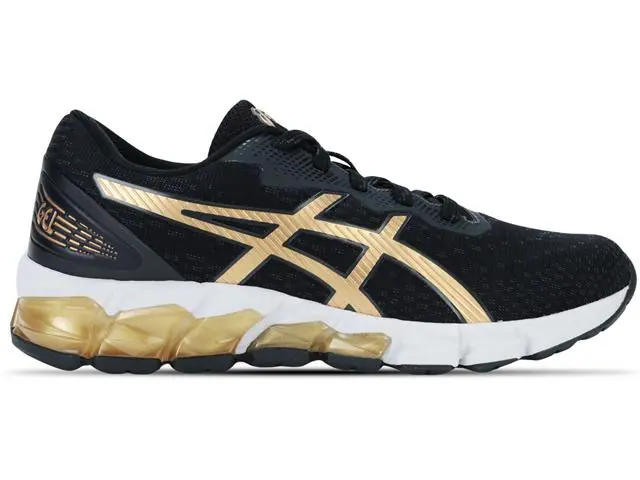 Tênis Asics Gel-Quantum 180 Fly Black/Pure Gold Fem