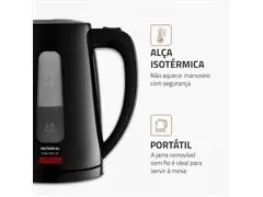 Chaleira Elétrica Pratic Hot 17L Mondial Preto - CE-17 - 4