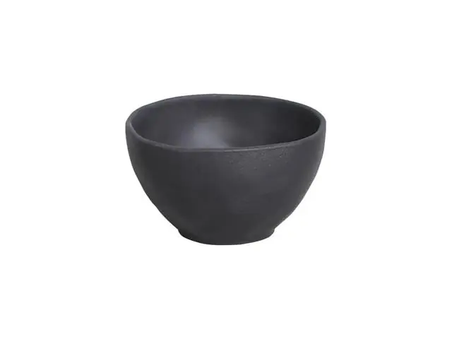 Conjunto Porto Brasil com 6 Bowls Orgânico Preto Matte