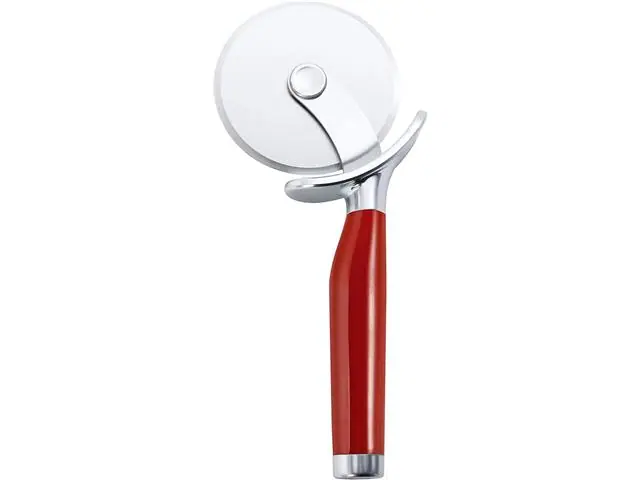 Cortador de Pizza Profissional Lâmina em Inox KitchenAid Vermelho