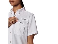 Camisa Para Mujer Manga Corta Womens Bahama™ SS Talla XS Color Blanco - 2