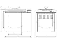 Autoclave Vertical Automática 110 Litros JPINGLOBAL - 3