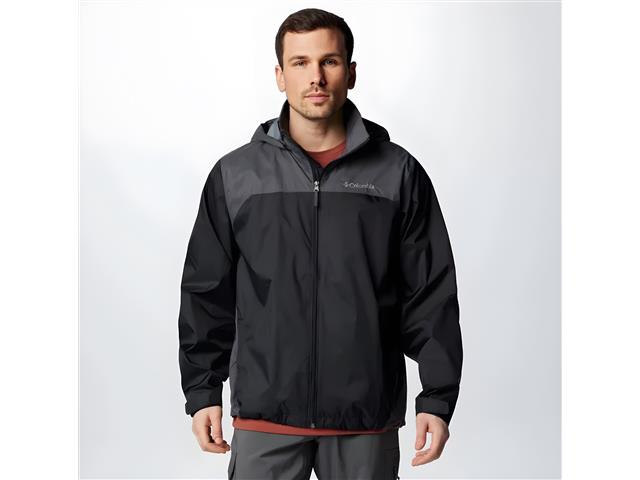 Columbia Glennaker Lake Rain Jacket Black Grill S