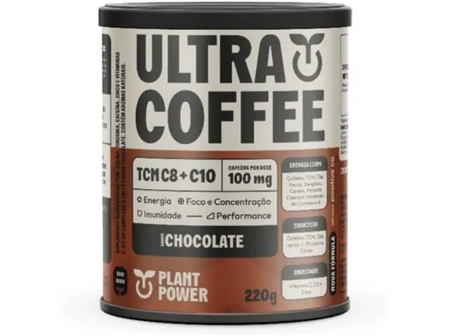 Suplemento Plant Power Ultracoffee Chocolate 220G